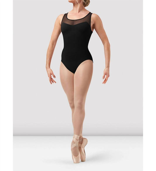Bloch - Ladies Maya Lace Print Tank Leotard Bodysuit