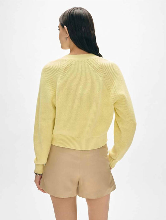 White + Warren - Organic Ribbed Cardigan