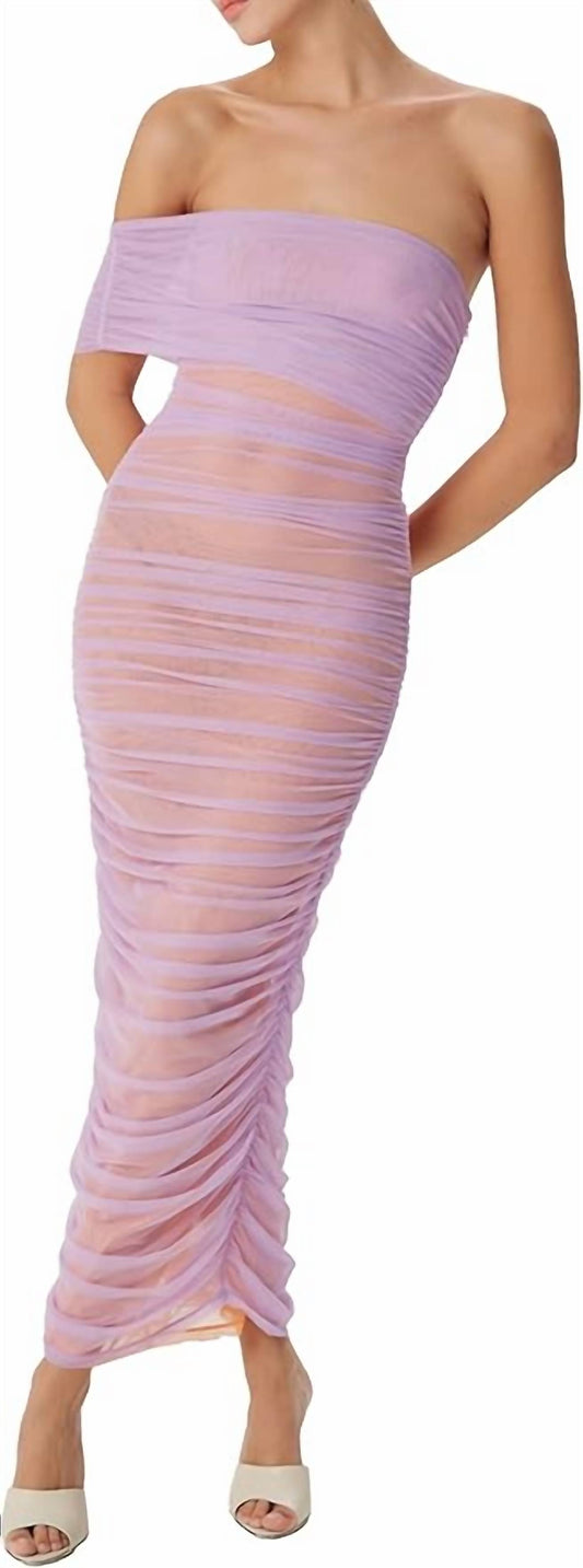 Ronny Kobo - Lucia One Shoulder Maxi Dress