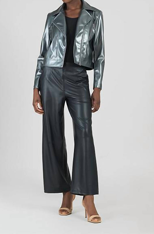 Clara S - Vegan Jacket With Cuff Zip