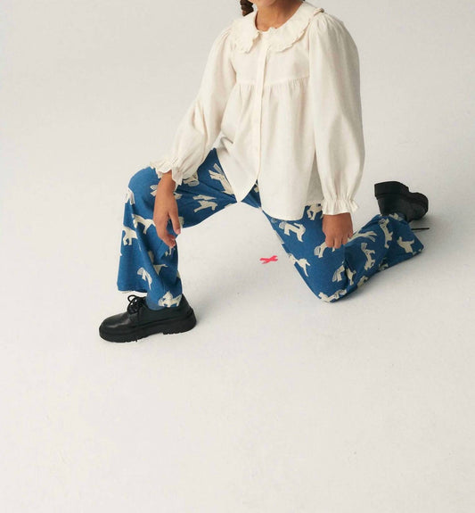 Compania Fantastica - Girls Pant with Horse Print