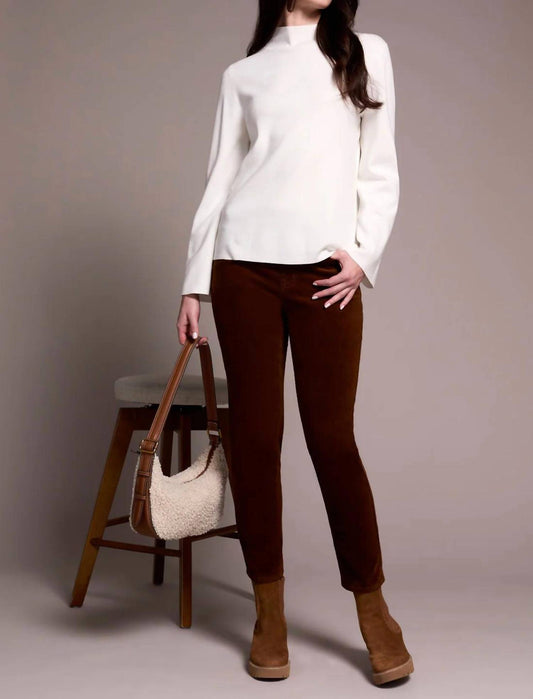 Tribal - long sleeve funnelneck sweater