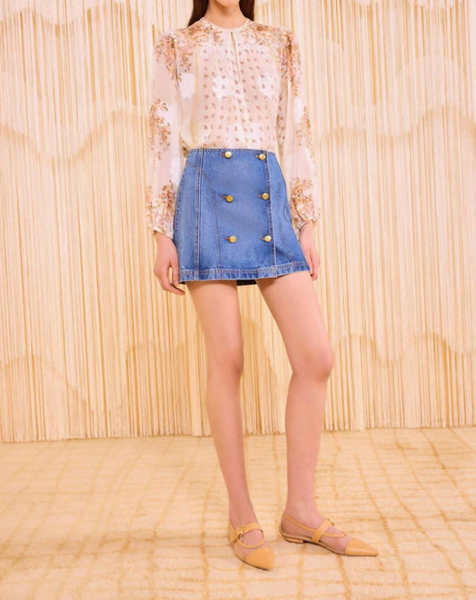 Ulla Johnson - Clara Mini Denim Skirt