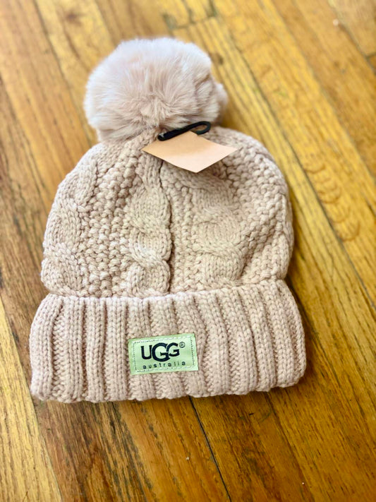 Ugg - Women’s Knit fleece lined toboggan Beanie
