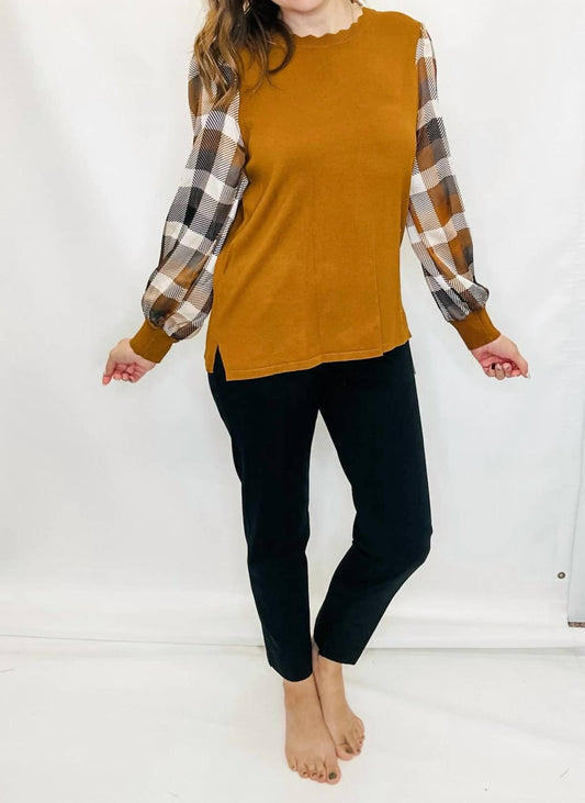 Multiples - Long Sleeve Sweater Blouse