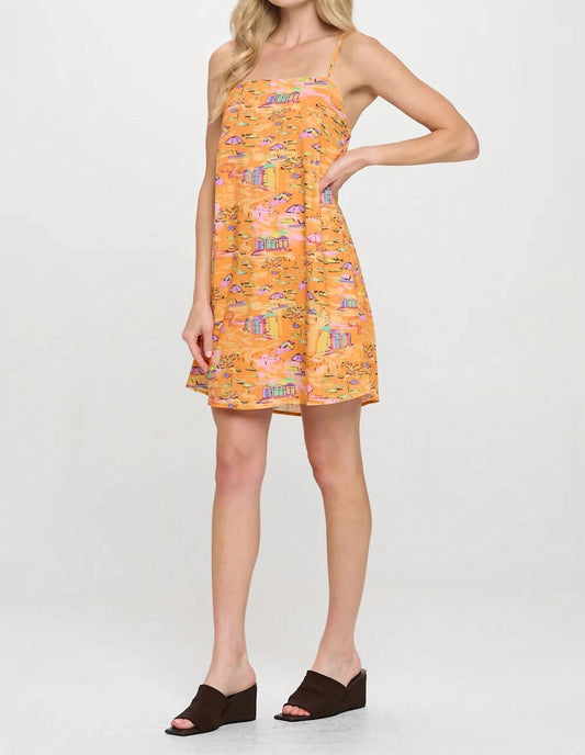 Meet Me In Santorini - Shoreline Cami Dress