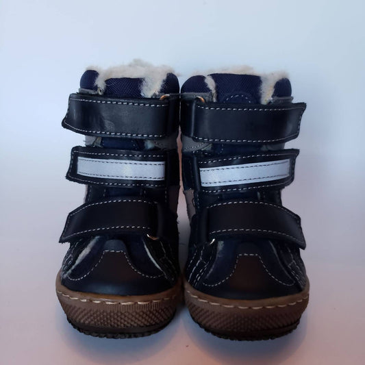 Renbut Shoes - Kid's Velcro Triple Strap Snow Boots