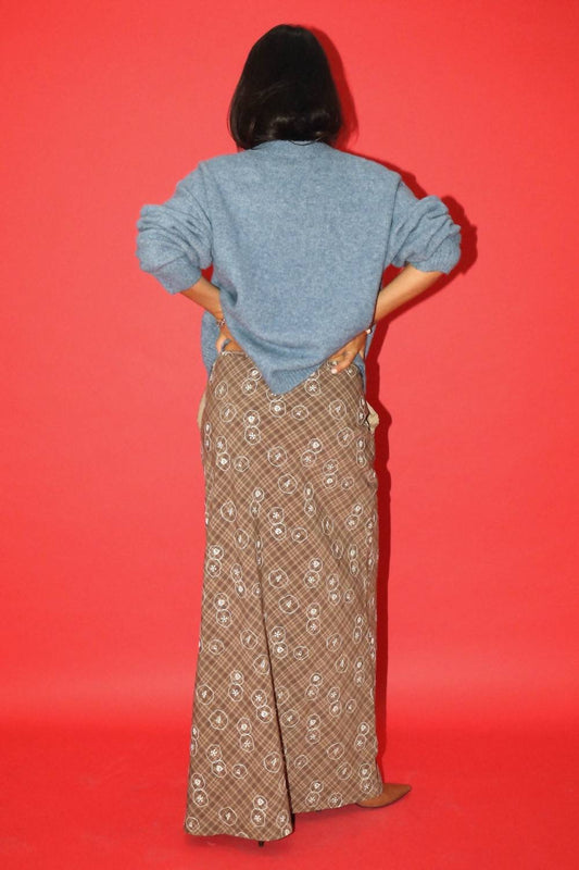 Bailey Rose - Max Dog Hound Graphic Knit Intarsia Sweater