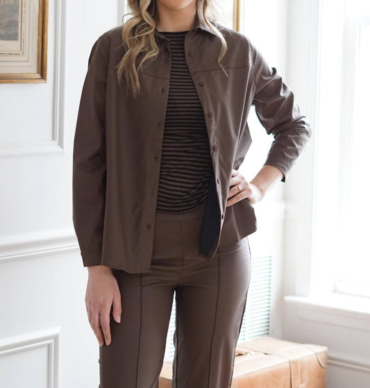 Joh - Jomara Faux Leather Top