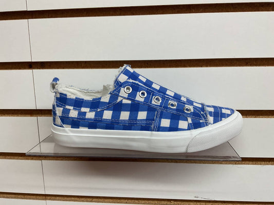 Corkys Footwear - Women Gingham Slip-On Sneakers