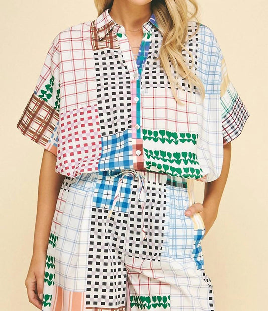 Pinch - Marisol Button Front Top