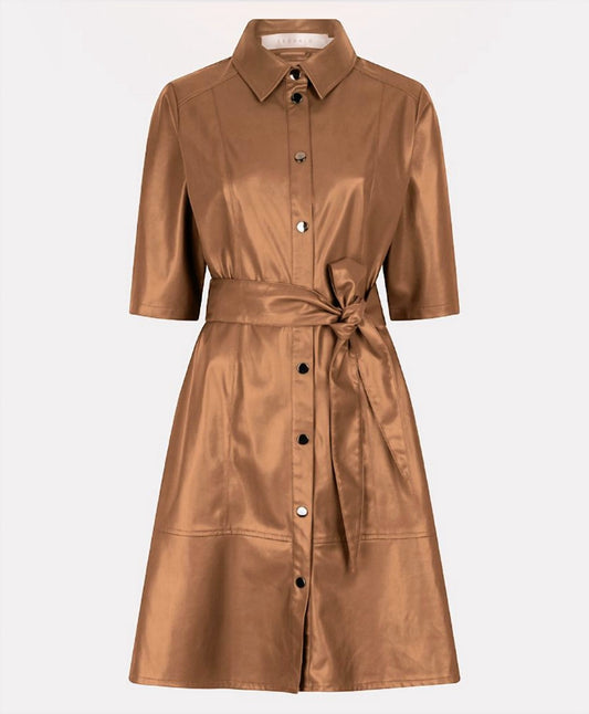 Esqualo - Vegan Leather Dress