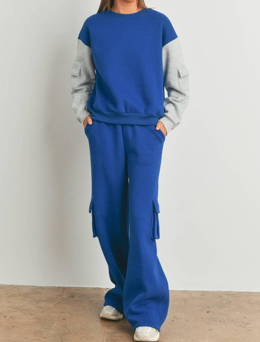 Buttermelon - Fleece Terry Cargo Sweatpants