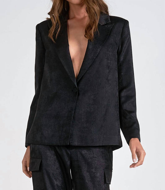 Elan - WIDE LAPEL BLAZER