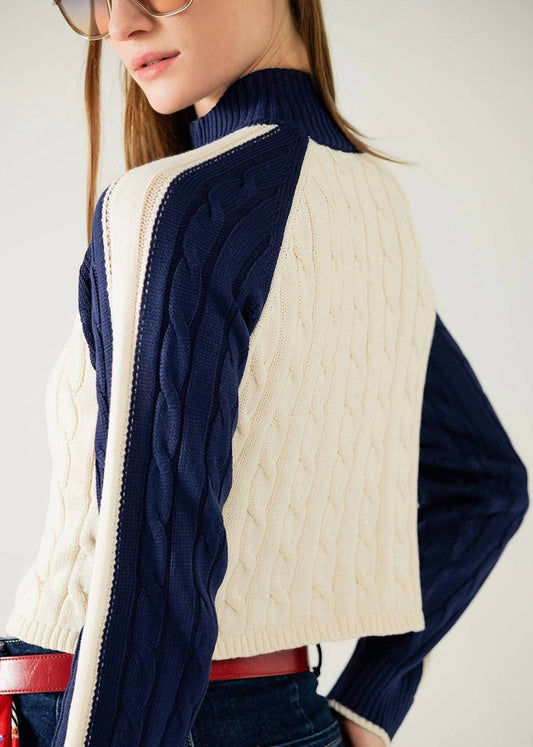 Q2 - Cameron Cable Knit Sweater