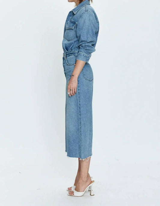Pistola - Amira Denim Midi Dress