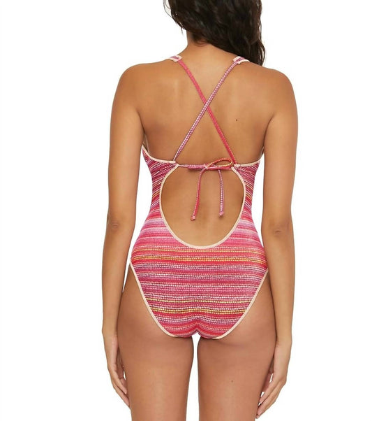 Becca - Rainbow Sunset One-Piece Swimsuit