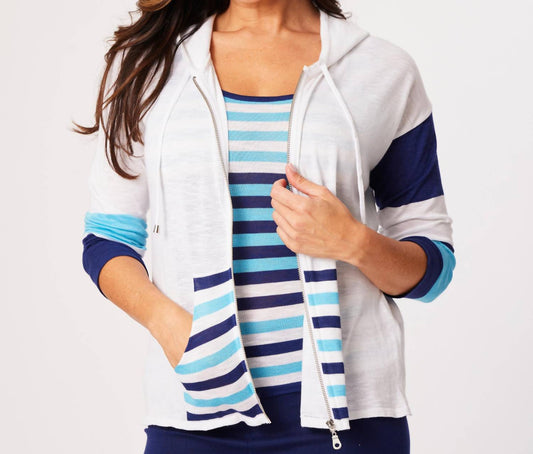 French Kyss - Zip Up Hoodie Cardigan