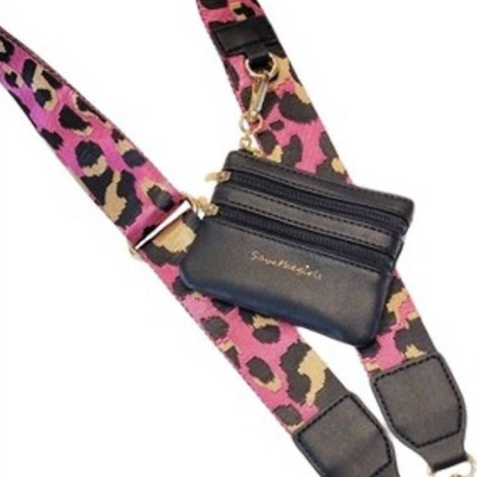 Save The Girls - Women's Clip & Go Phone Purse Crossbody Strap Zippered Pouch