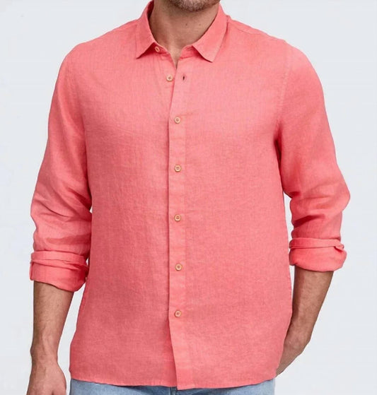 Raffi - Brayden Long Sleeve Linen Shirt