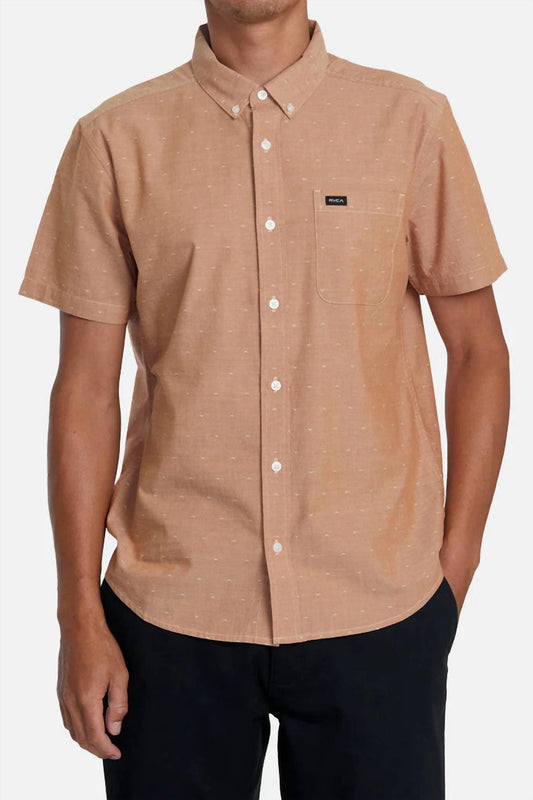 Rvca - That'll Do Dobby Short Sleeve Woven
