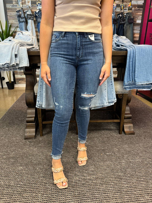Judy Blue - Stone High Waisted Jeans