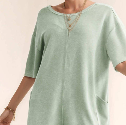 Davi & Dani - Acid Wash Romper