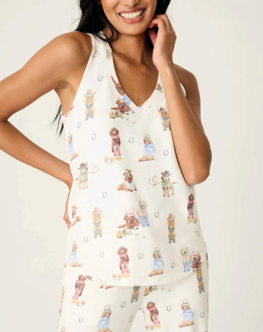 Pj Salvage - Ruff On The Range Pajama Tank Top