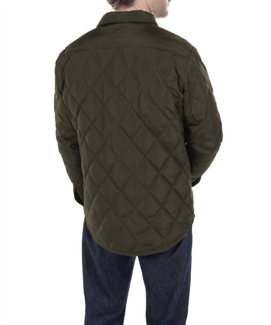 Schott N.Y.C. - Down-filled Quilted Shirt Jacket
