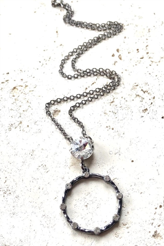 Vb & Co. - Women's Crystal Sparkle Necklace