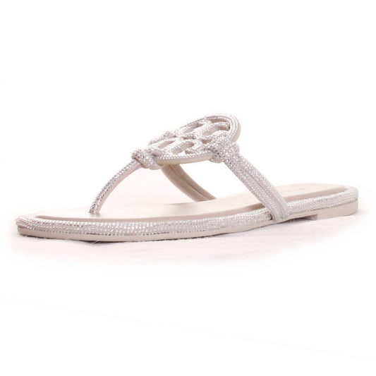 Tory Burch - Women's Miller Knotted Pave Sandal