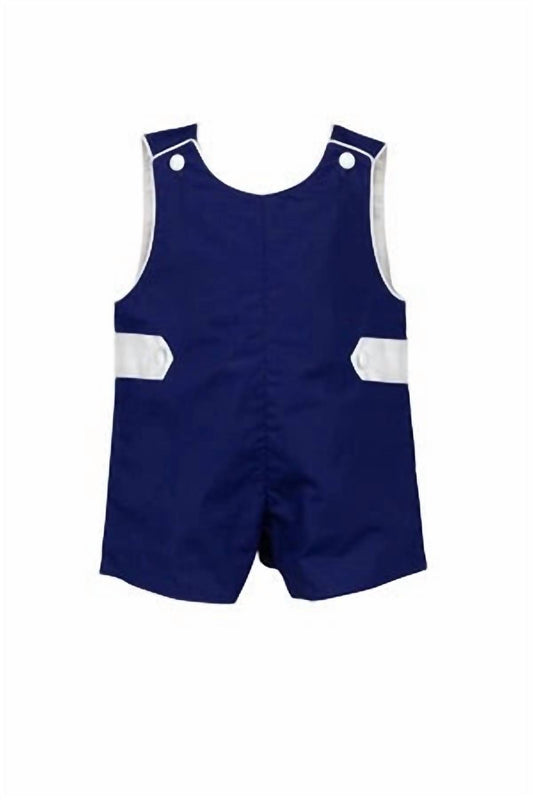 The Proper Peony - Boy's Jon Jon Francois Dotted Romper