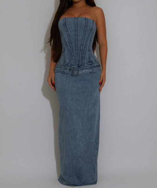 Blithela - Rivet Muse Maxi Dress