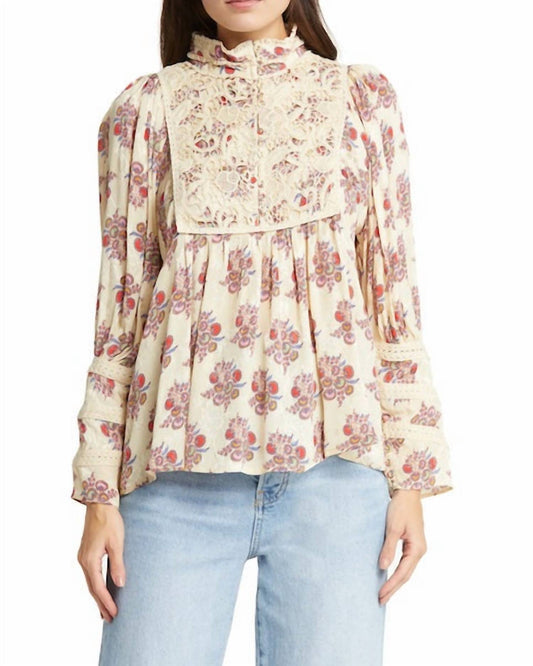 Bytimo - Jacquard Lace Blouse