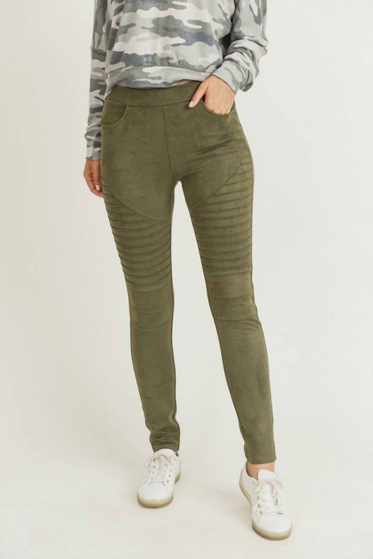 Ltx Sportswear - Going For A Ride Suede Leggings