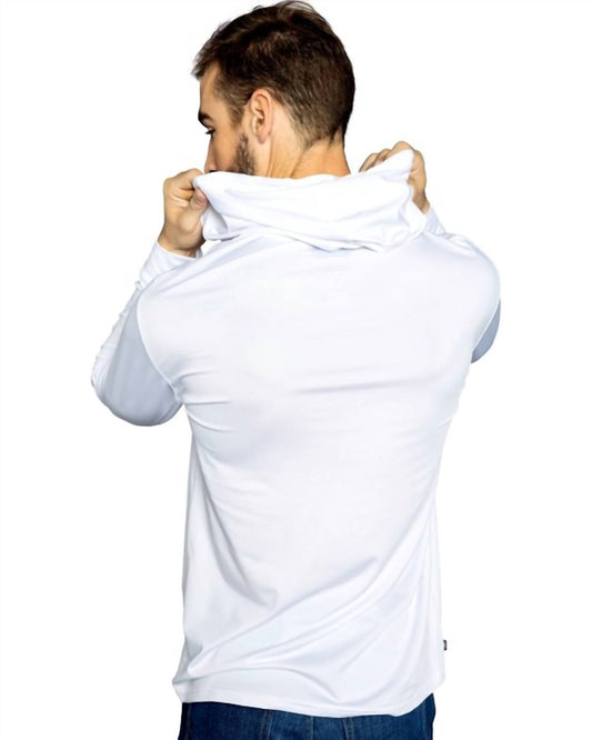 MEN'S NINJA HOODED LONG SLEEVE TECH T-SHIRT