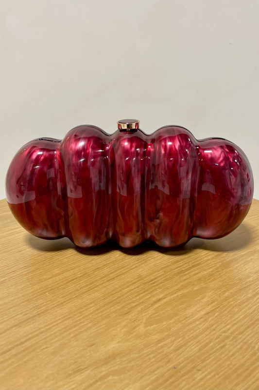 Urban Expressions - Women's Diana Acrylic Marbled Clutch Bag