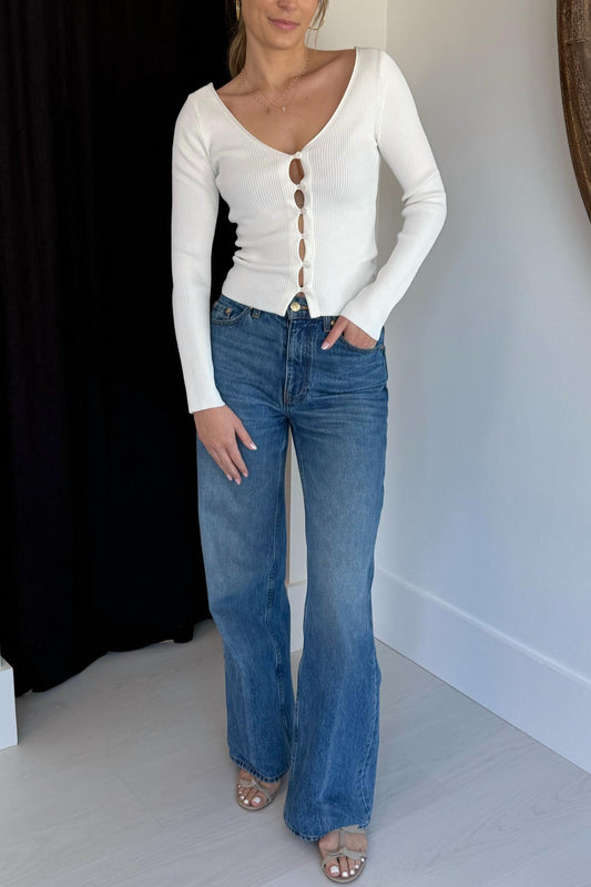 Enza Costa - Viscose Sweater Long Sleeve Cardigan