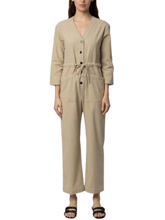 Mod Ref - Mavis Three Quarter Sleeve Jumpsuit