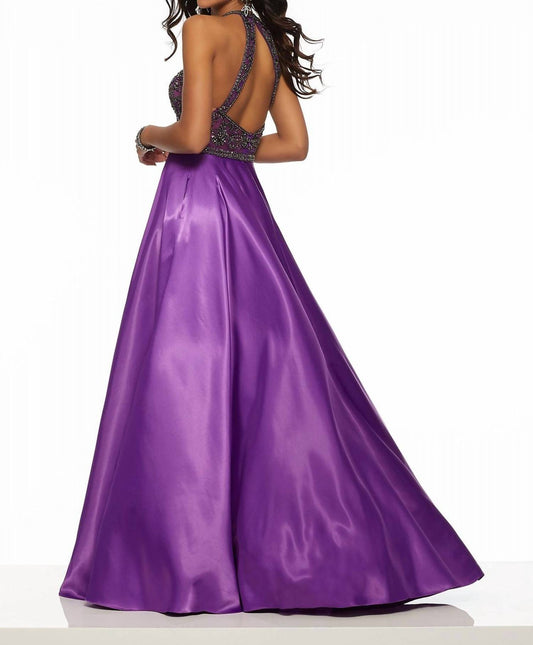 Morilee - Flowy Key Hole Gown