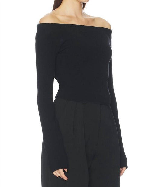 A.L.C. - Jo Long Sleeve Off Shoulder Top