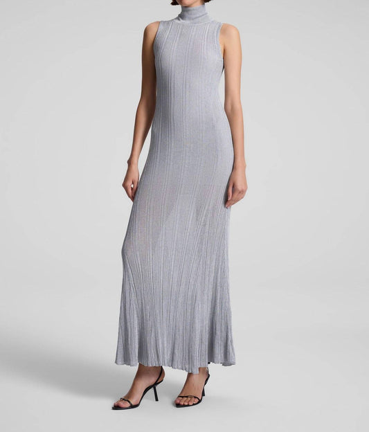 A.L.C. - Arden Metallic Knit Maxi Dress