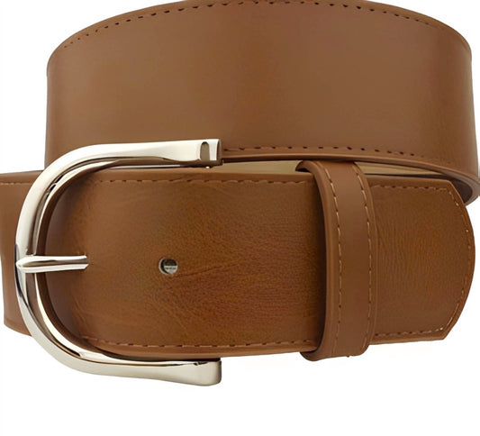 Anzell - Women's Elodie Shiny Buckle Belt