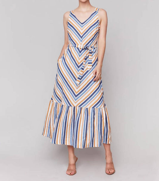 Charlie B - Stripe Maxi Dress