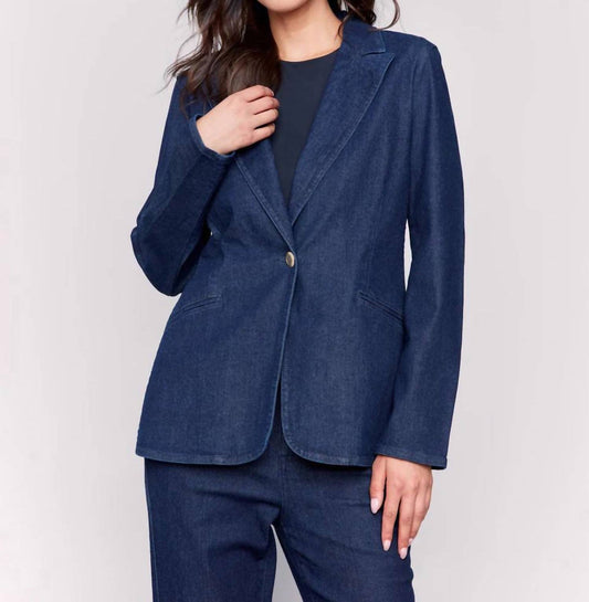 Charlie B - Raw Denim Blazer