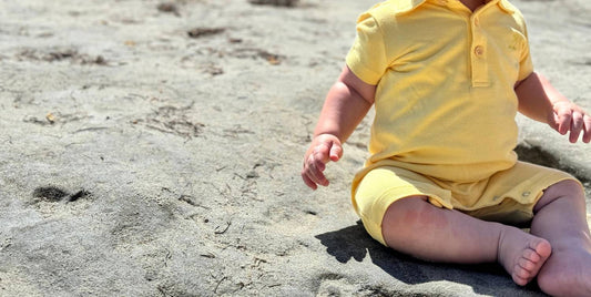 Me & Henry - Kid's Pique Polo Shortall