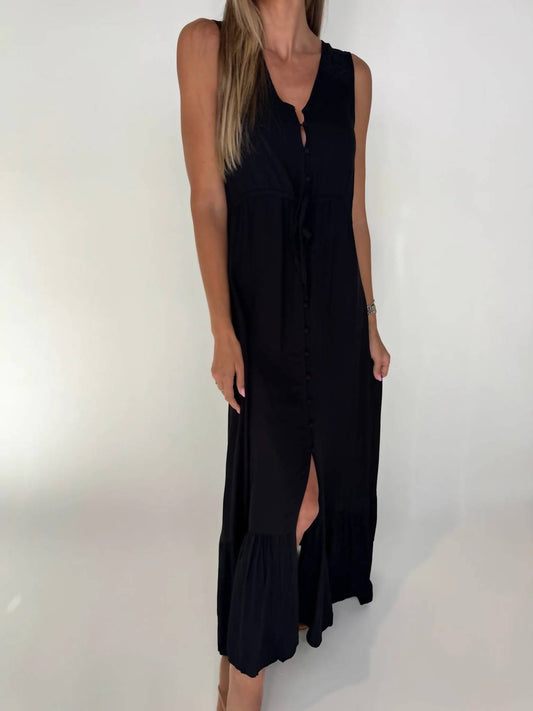 Bobi - Eyelet Maxi Dress