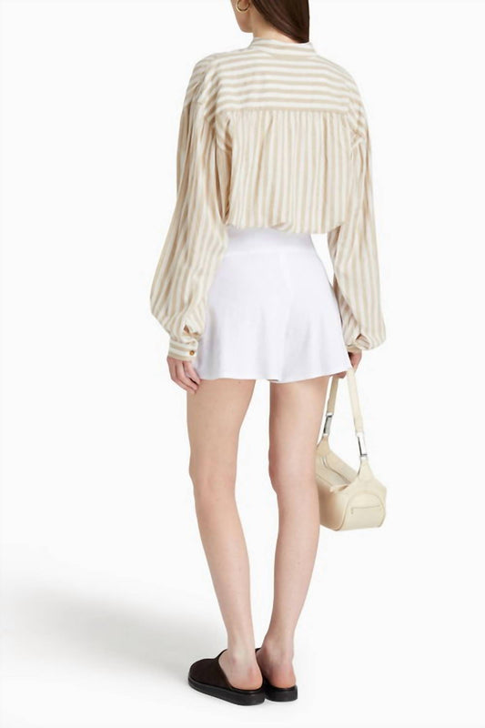 Vince - Linen-blend Shorts