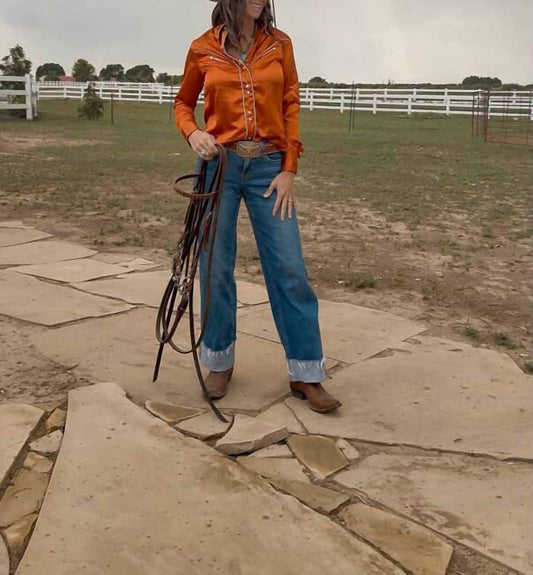 Cruel Girl - Retro Cowgirl Top