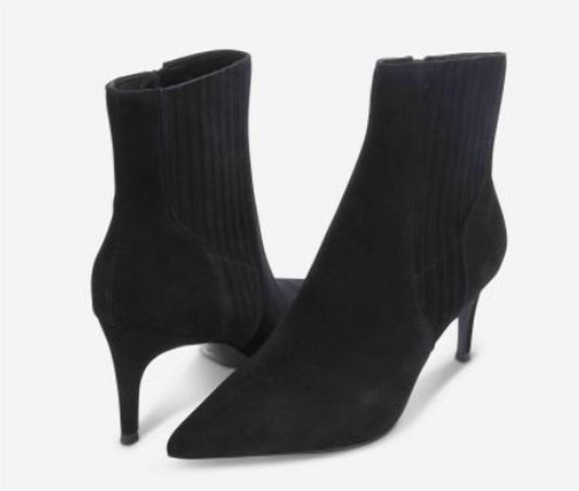 Vaneli - Women's Dearan Point-toe Suede Ankle Boot